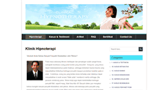 Desktop Screenshot of hypnotherapyclinic.biz