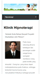 Mobile Screenshot of hypnotherapyclinic.biz